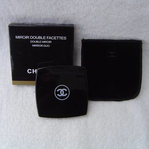 CHANEL COMPACT MIRROR WITH BOX AND DUST BAG